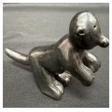 Santa Clara Pottery Cat 5" (as-is broken tail)