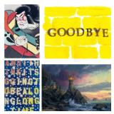 Fine Art Auction  Bernie Taupin, Fabian Perez, Lynn Frankel Fleetwod and Others  Sale Ends 12/5