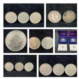Porter Ranch Coin Collection  U.S. Silver Coins, Bullion and Currency  Sale Ends 4/7/26