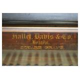A40 #2 Hallet Davis 80” 1865 Square Grand Piano *keys chipped8rough spots* #17890 Condition of 8