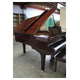 A40 #6 Yamaha  C-2 5’7” 2002 Hi Gloss Mahogany Baby Grand Piano #5995112 Condition of 10
