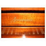 A54 #10 Acrosonic 39” 1956 Mahogany Spinete Piano *few scratches* french legs* #609320 Condition of 