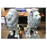 Bronze Lion Statues