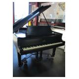 A40 #8 Steinway Model “O” 5’10” 1904 Black Baby Grand Piano #113094 Condition of 8/9