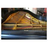 A40 #8 Steinway Model “O” 5’10” 1904 Black Baby Grand Piano #113094 Condition of 8/9