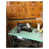 Upholstery Sewing Machine with Table