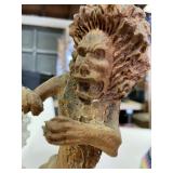 Lion Artwork Carving