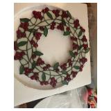 Christmas stained glass