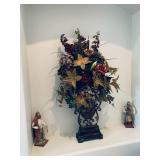 figurines $5 each. arrangement is $35 40" tall.