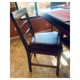 Pub Style Dining Room Table Set, Table + 4 chairs. $375