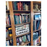 Book case is built in-home. (not for sale)