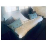 Futon is $125: 51" long, 3