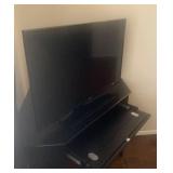 Television stand is $85: 42" long. Tv is $95: 38".  