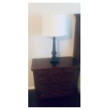 Chocolate Night Stands are $85 each: 29" long, 17" wide, 28" tall.