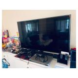 Flat Screen is $125: 49"  
