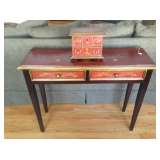 Painted Console Table