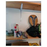 Horseshoes, Racket, Butane Fuel 