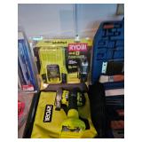 Ryobi 18V Battery and Charger NIB, Ryobi Cutoff Tool 