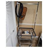 Rolling Laundry Cart wth Basket