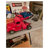 Tonka Truck with Trailer 