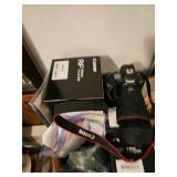 Canon EOS DSLR Digital camera with lens