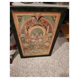 Bricklayer Framed Artwork - Mason 