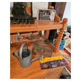 Galvanized Watering Can, Wire Basket, Lawrence Park Lions Club 