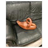 Carved Wooden Swan