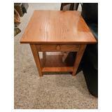 Wooden End Table, Side Table 