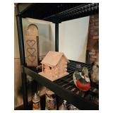 Beer Steins, Log Cabin wood model 