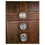 Hanging Weather Station, Thermometer, Hygrometer, Barometric Pressure