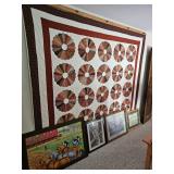 Amish Wall Hanging Quilt