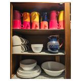 Coffee Mugs, Tea Cups, Bowls, Plates 