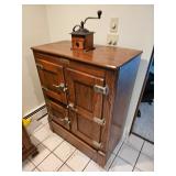 Antique Oak Ice Box 