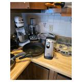 KitchenAid Stand Mixer, Frying Pan, Electric Can Opener, Kitchen Aid Food Processor 