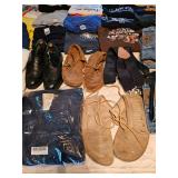 Shoes, Moccasins, T-shirts 