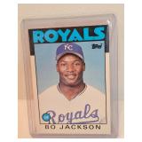 1986 Topps Traded Tiffany Bo Jackson Baseball Card