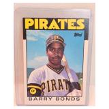 1986 Topps Traded Tiffany Barry Bonds Baseball Card 