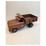 Tonka Metal Toy Trucks Hydraulic Dump Truck Brown