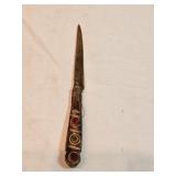 African Brass Knife