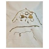 Asst 14k Gold Jewelry 