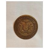 Portland Maine Antique Police Hat Badge