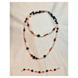 Pearls Necklace And Bracelet Set
