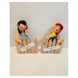 Annalee Kissing And Lemonade Stand Dolls