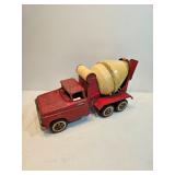 Tonka Metal Toy Trucks Red Cement Mixer