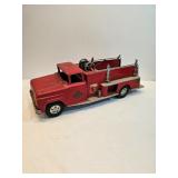 Tonka Metal Toy Truck Red Fire Engine