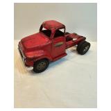 Tonka Metal Toy Trucks Red Hauler No Trailer 