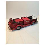Doepke Metal Toy Truck Red Fire Engine 