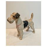 Rare Hubley Fox Terrier Cast Iron Dog