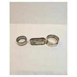 Sterling Silver Napkin Rings